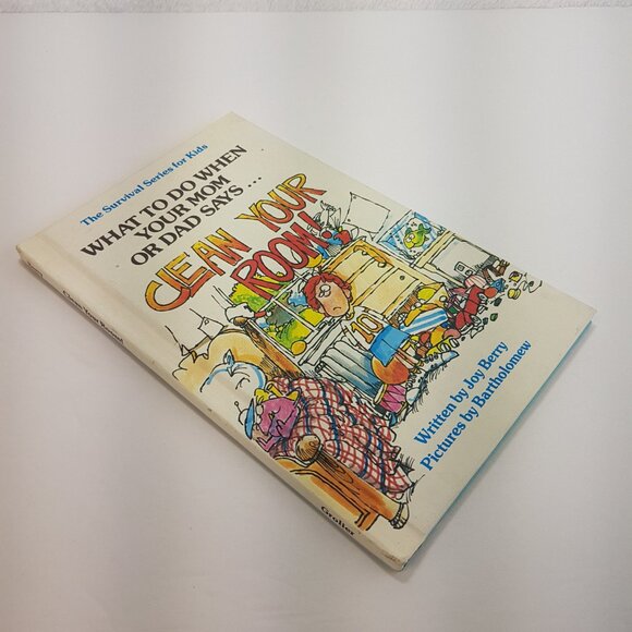 Vintage 1981 Book What to Do When Mom or Dad Says Clean Your Room by Joy Berry - Picture 5 of 12